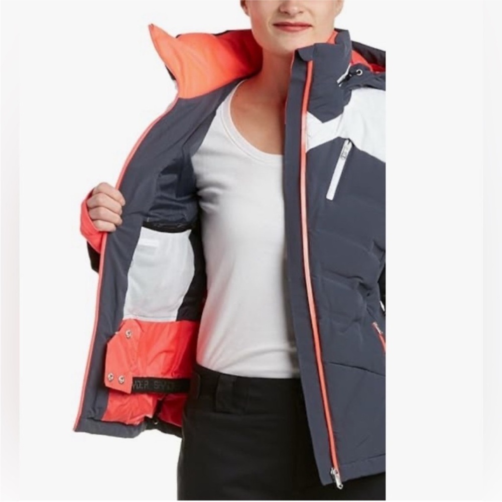 Spyder Breakout Down Women’s Ski Jacket Coat Sz 12 - Picture 5 of 12